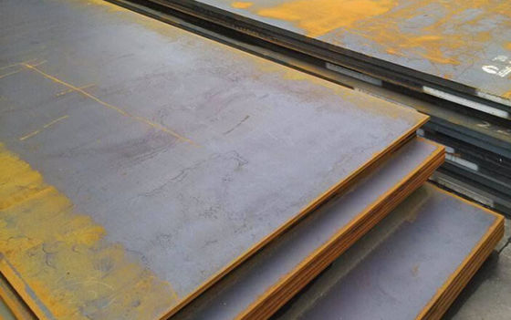 Q235 Hot Rolled Carbon Steel Sheet Metal Used In Bridges Stairs