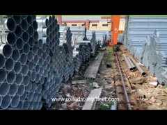 لوله فولادی گالوانیزه سطح انفجار EN39 برای گاز و آب Q195