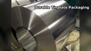 محلول های بسته بندی روغن ورق قلع 0.6 میلی متر